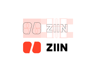 ZIIN brand design grid logo pattern