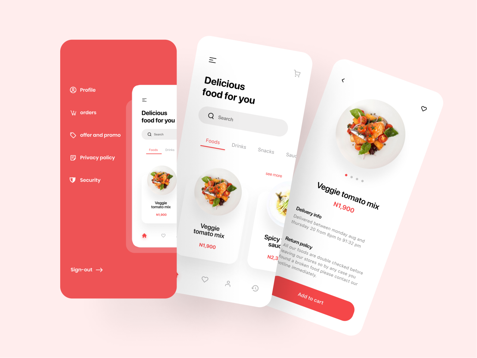 Food by Akhil P T on Dribbble