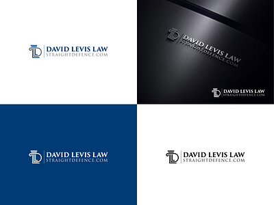 DAVID LEVIS LAW LOGO DESIGN