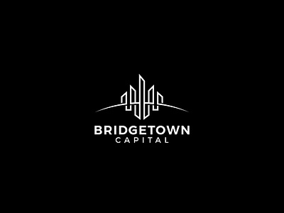 BRIDGETOWN CAPITAL LOGO DESIGN branding bridge logo design fiverrgigs logo minimalist logo townlogo vector venture capital