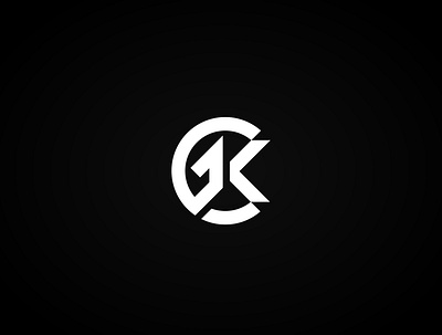 GCK LOGO DESIGN branding design fiverrgigs gck logo graphic design icon logo minimalist logo monogram logo typography vector