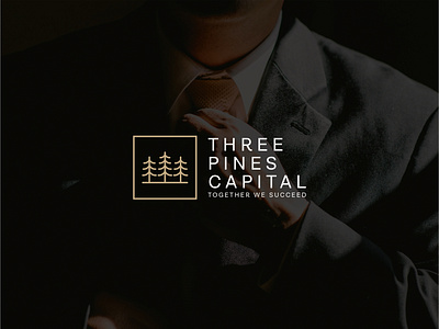 THREE PINES CAPITAL LOGO DESIGN