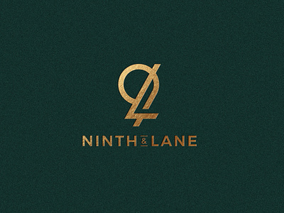 Ninth Lane logo Design 9logo abstract logo branding design fiverrgigs logo minimalist logo monogram logo vector