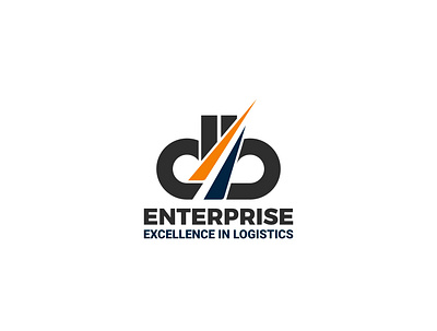 db ENTERPRISE LOGO branding design fiverrgigs logo minimalist logo transport logo vector