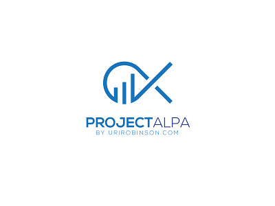 Projecct alpa brand design brand identity business logo flat graphic design logo design logotype minimalist modern logo unique logo