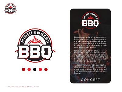 BBQ Restaurant logo design