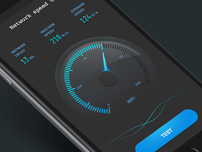 Test flow speed test wifi