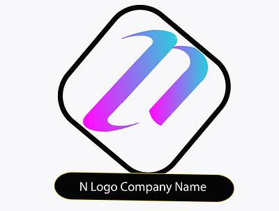 n logo Designe Templet, Company name Templet app branding design flat icon illustration logo minimal typography vector