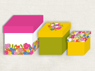 Nesting Flower Boxes