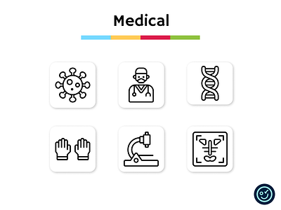 Medical icon pack design icon icon design icon set iconography icons illustration medical medical icon ui