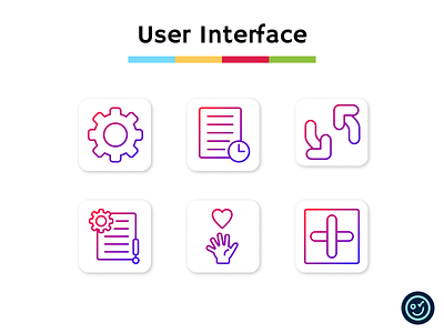 User interface icon pack design icon icon design icon set iconography icons illustration ui uiux user interface