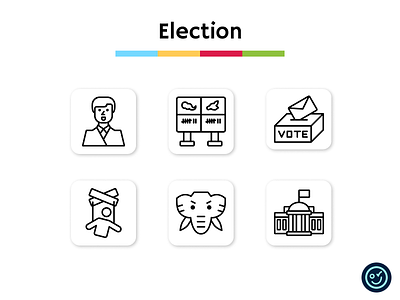 Election Icon Pack By Melvin Ilham Oktaviansyah On Dribbble