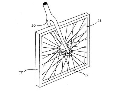 It really works! bike illustration wheel