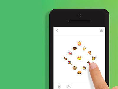 EmojiPaint! emoji ios ui