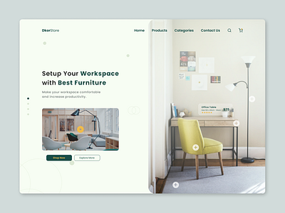 Furniture UI Website