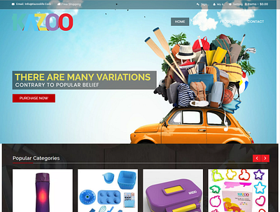 Home Kazoo Life custom customization design ux web wordpress