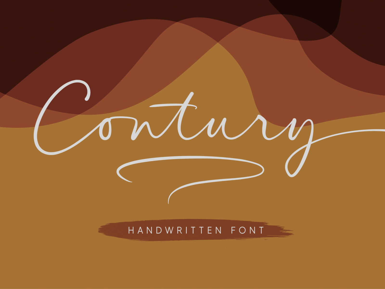 Contury - Handwritten Font by Lemonthe on Dribbble