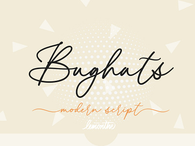 Bughats - Modern Script