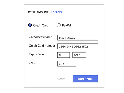 Credit Card Checkout