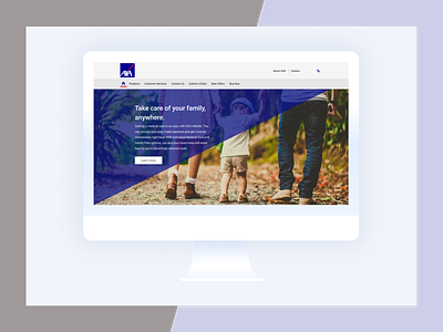 AXA Landing Page