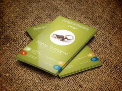 Zoo Front Business card