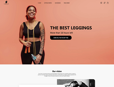 Iconic Size ecommerce ecommerce shop fashion homepage shopify theshopifyninja