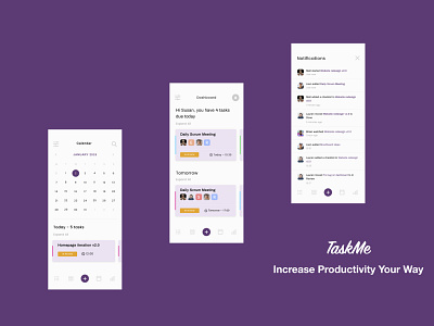 Taskme design project managment sketch ui ux