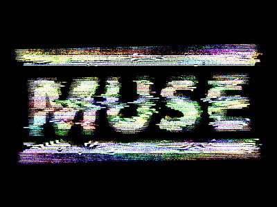 Muse • Static band merch muse static tv vhs