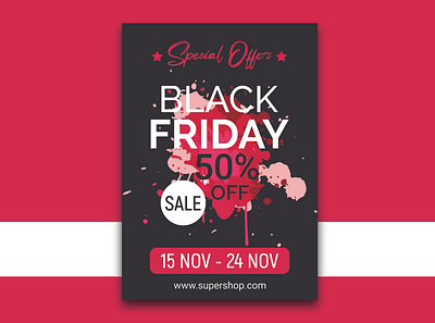 Black Friday black friday black friday sale brand design brand identity flyer flyer design logo folio