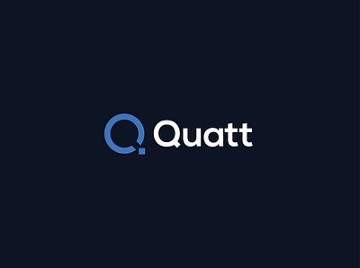 Quatt brand design brand identity branding icon logo logo design logo folio q icon q letter logo q logo quatt quatt logo