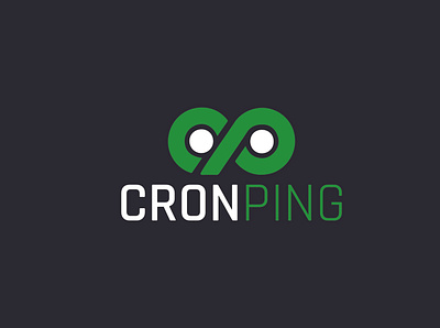 Cron Ping brand design brand identity branding icon logo logo design logo folio