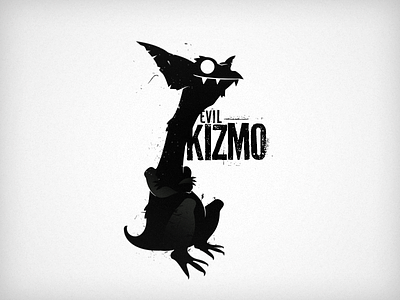 Evil Kizmo Logo evil gremlin kizmo logo