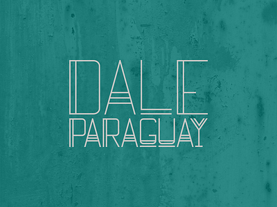 Dale Paraguay Branding branding graphic design graphics identity lettering logo logotype mark product service typography wordmark