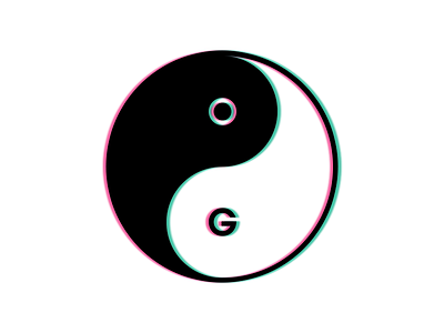 OG Yin Yang branding hijack identity logo logotype mark yang yin