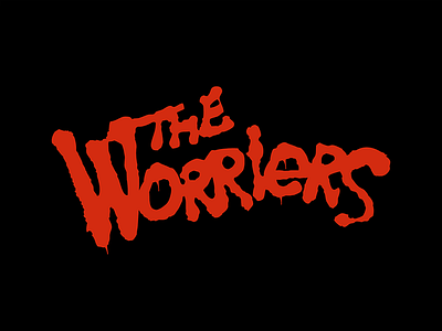 The Worriers branding film graphic design graphics hijack logo the warriors