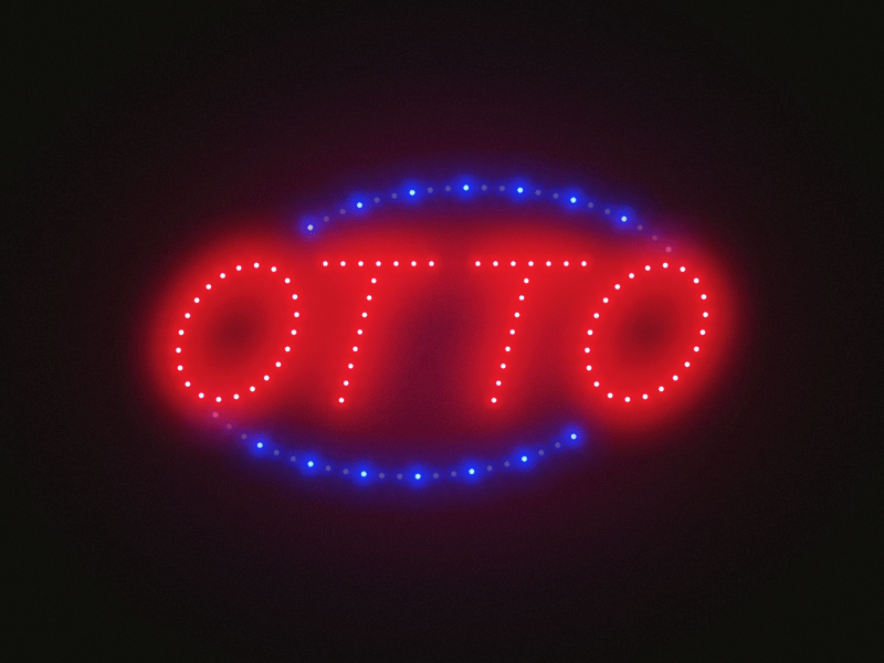 Otto Open For Business Signage
