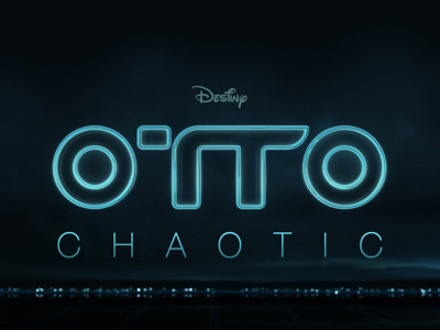 Otto Chaotic Tron advertising branding film graphic design graphics hijack logo subvertising tron