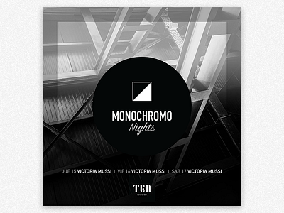 Monochromo Nights Flyer