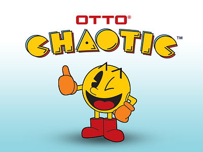 Otto Pac-Man advertising branding graphic design graphics hijack logo pacman subvertising