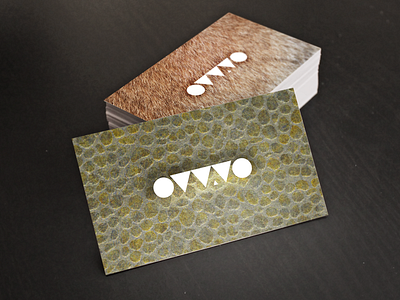 Ott.to 'Naughty Little Monster' Business Cards brand mark business card crocodile custom type fur layout design lettering lynx otto print skin stationery typography url