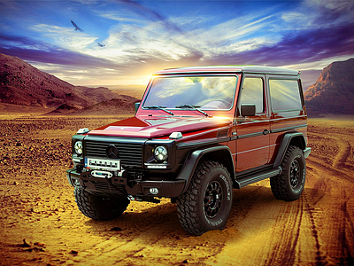 Visual for custom made Mercedes G500 carbon custom made g500 mercedes motors personalization photoshop tuning visual