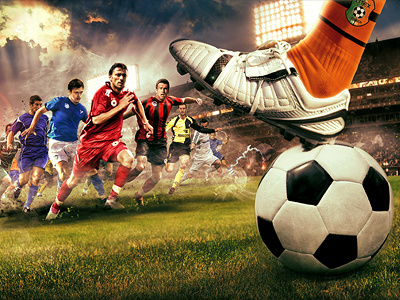 Soccer Season ball bulgaria digital illustration manipulation photo manipulation photoshop players season soccer stadium