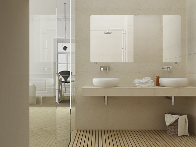 Wet room... 00 3d bathroom design interior render