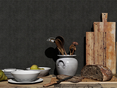 Still life... 3d cg cg art cg artist cgi design interior design making of render rendering still life