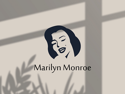 Marilyn Monroe actress american beautiful brand cosmetics logo logodesigner lucky marilynmonroe model monroe nice