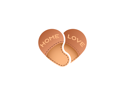 Home love designers logo logodesigner logos slippers