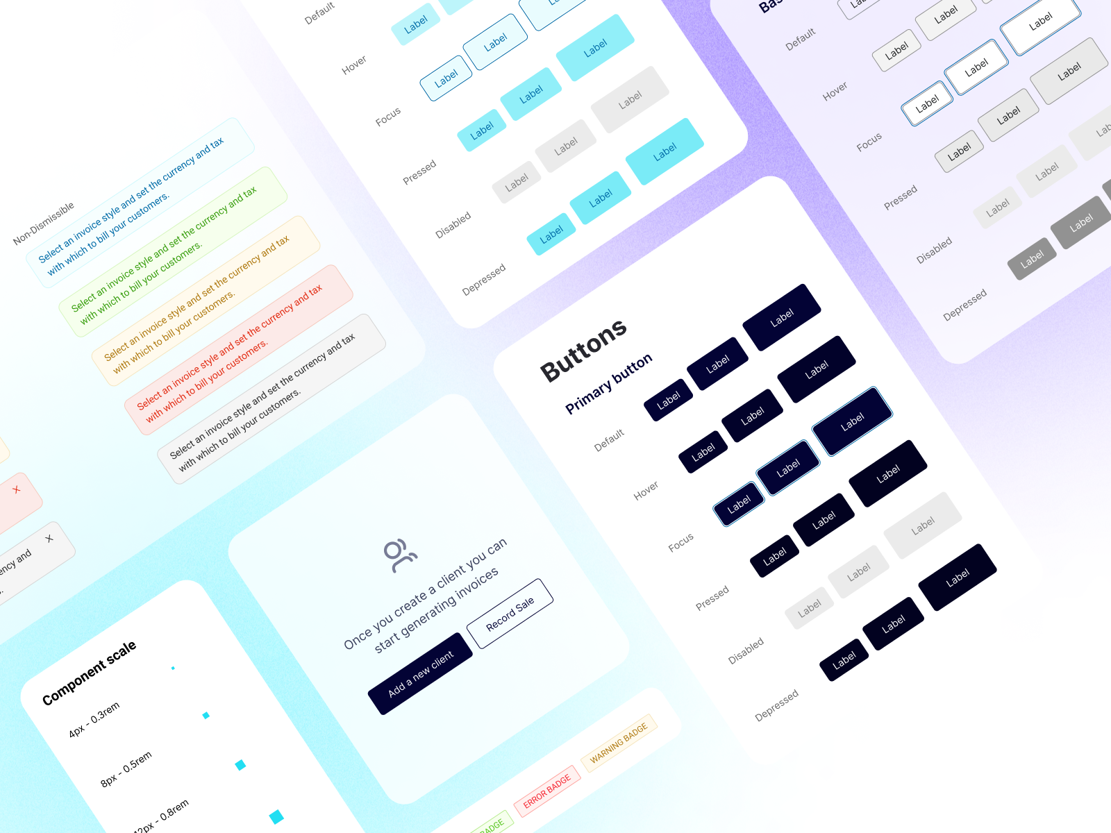 Figma UI Components by Oana Grigore on Dribbble