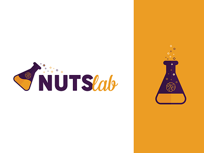 Nuts Lab - logo design brand brand identity branding design design graphic designer graphics identity illustrator logo logodesign logoinspiration