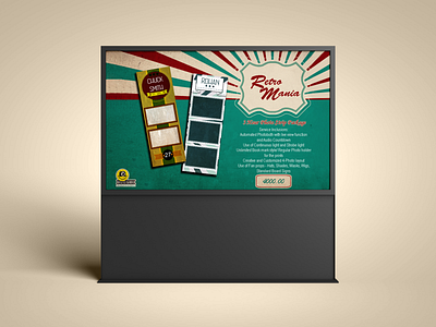 Fabpix - Retro banner design mockup retro theme