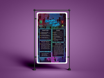 Electronic Messaging Board - Capstone Poster